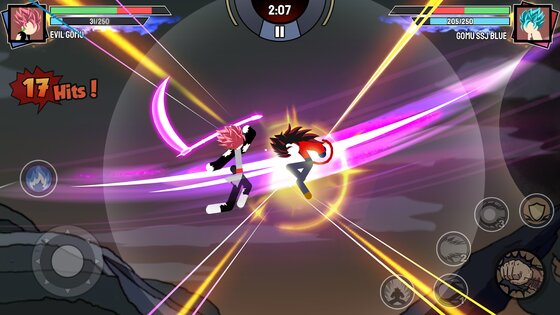 Stickman Warriors – Super Dragon Shadow Fight 1.9.3. Скриншот 2