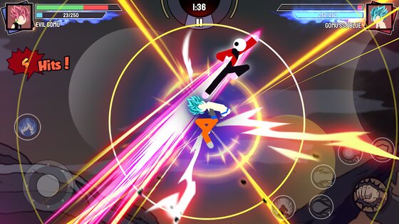 Stickman Warriors – Super Dragon Shadow Fight 1.9.3. Скриншот 4