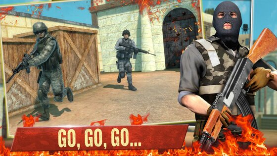 FPS Commando Secret Mission 13.2.8. Скриншот 1