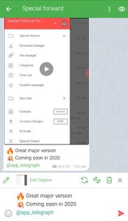 Graph Messenger (Telegraph) 11.19.1. Скриншот 6