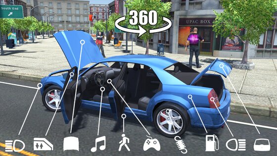 Urban Cars Sim 1.5. Скриншот 7