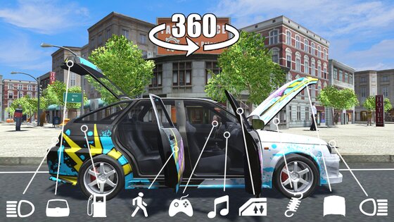 Urban Cars Sim 1.6. Скриншот 8