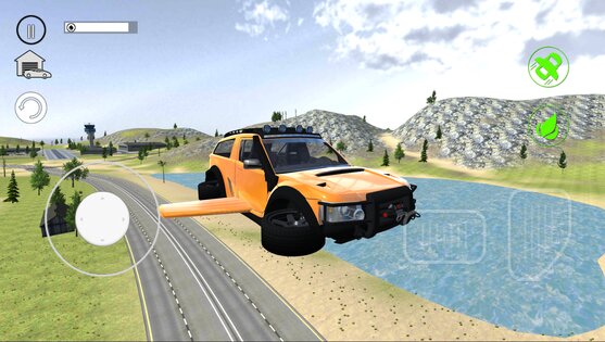 Flying Car City 3D 1.15. Скриншот 6