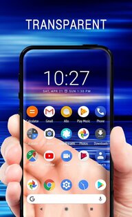 transparent screen live wallpaper android 9