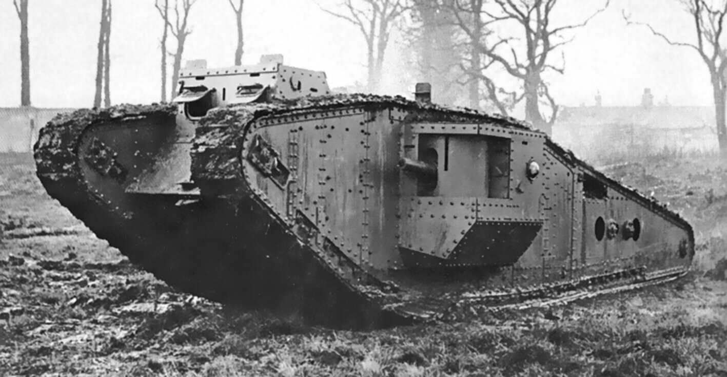 Когда появились первые танки. Mark 1 танк. Mark 2 танк.