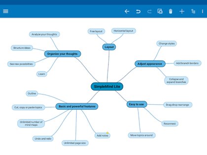SimpleMind 2.6.0. Скриншот 10