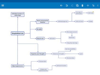 SimpleMind 2.6.0. Скриншот 12