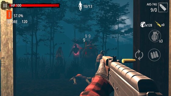 Zombie Hunter D-Day 1.0.909. Скриншот 6