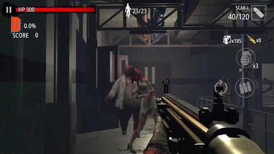 Zombie Hunter D-Day 1.0.909. Скриншот 10