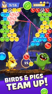 Angry Birds POP Blast 1.10.0. Скриншот 1