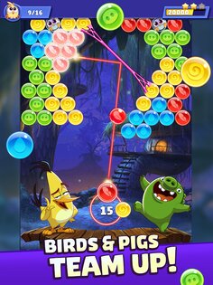 Angry Birds POP Blast 1.10.0. Скриншот 8