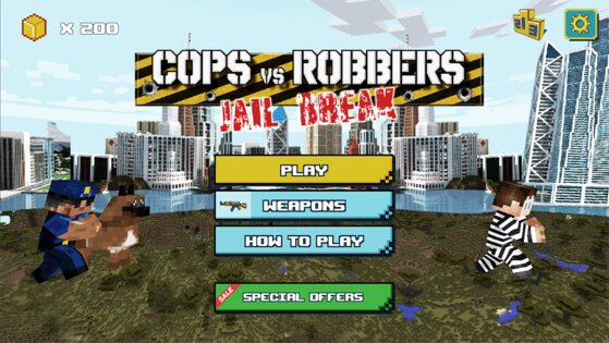 Cops vs Robbers Jailbreak 1.147. Скриншот 2