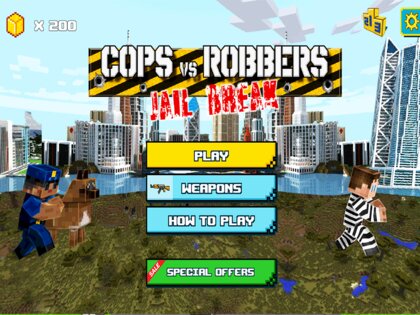 Cops vs Robbers Jailbreak 1.140. Скриншот 6
