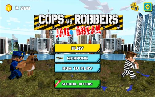 Cops vs Robbers Jailbreak 1.140. Скриншот 10