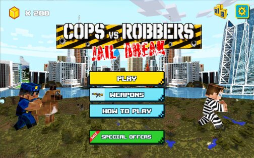 Cops vs Robbers Jailbreak 1.147. Скриншот 10