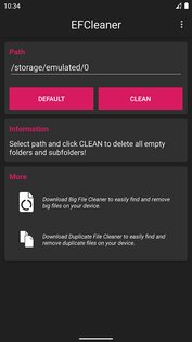 Empty Folder Cleaner 5.0. Скриншот 7