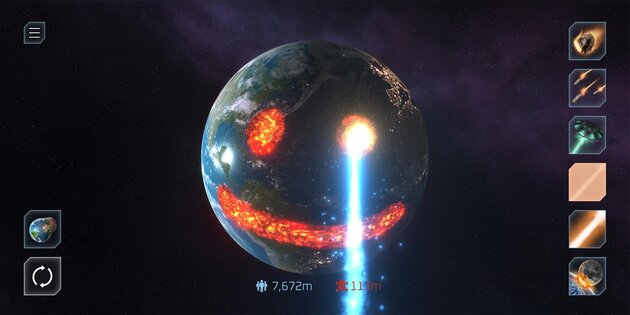 Solar Smash 2.3.5 beta. Скриншот 4