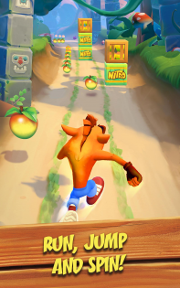 Crash Bandicoot: On the Run 1.170.29. Скриншот 4