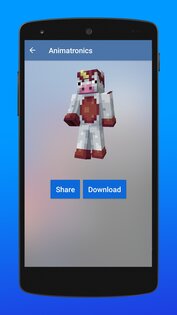 Скины аниматроников MCPE 5.0. Скриншот 3