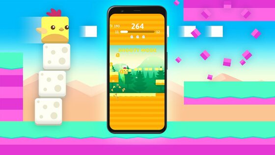 Stacky Bird 1.3.58. Скриншот 9