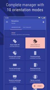 Rotation Orientation Manager 28.5.0. Скриншот 2