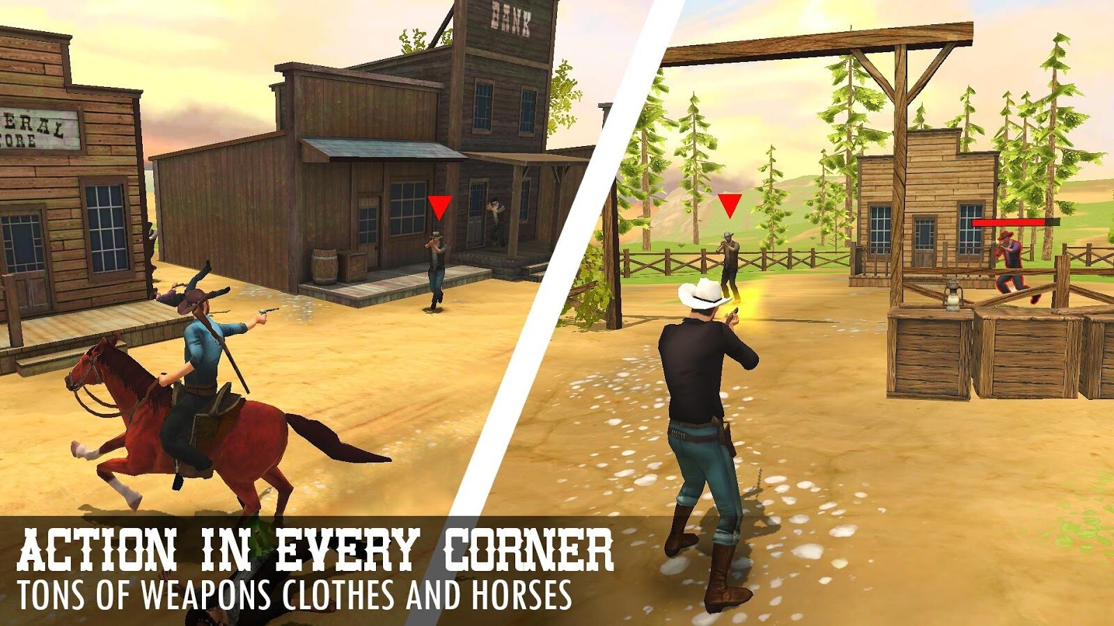 Скачать Guns n Spurs 2 1.2.7 для Android, iPhone / iPad