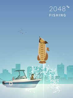 2048 Fishing 1.14.17. Скриншот 11