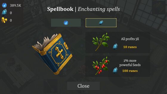 Wizards Greenhouse Idle 1.2.1. Скриншот 8