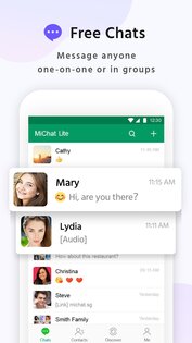 MiChat Lite 1.4.327. Скриншот 1