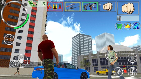 Real Gangster - Crime Game 1.6. Скриншот 6