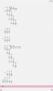Калькулятор в столбик 1.1. Скриншот 9