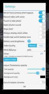 Timestamp Camera Free 1.234. Скриншот 5