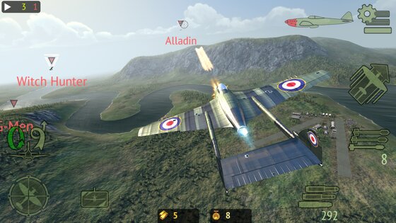 Warplanes: Online Combat 1.6.1. Скриншот 3