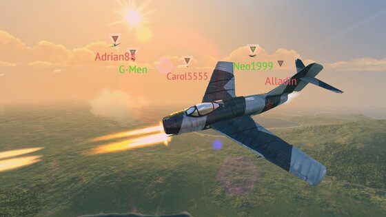 Warplanes: Online Combat 1.5.2. Скриншот 6