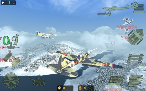 Warplanes: Online Combat 1.6.1. Скриншот 18