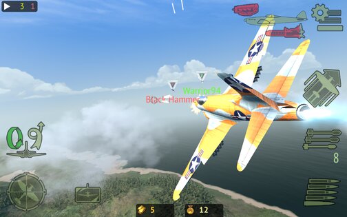 Warplanes: Online Combat 1.5.2. Скриншот 20