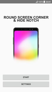 Round screen corners and Hide notch 1.2.9. Скриншот 8