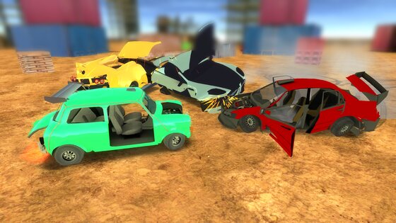 Car Crash Simulator Royale 4.01. Скриншот 3