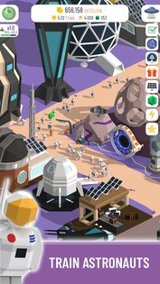 Space Colony Idle 4.0.3. Скриншот 2