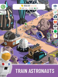 Space Colony Idle 4.0.3. Скриншот 9