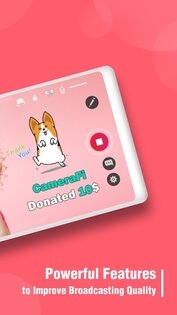 CameraFi Live 1.35.77.0429. Скриншот 3