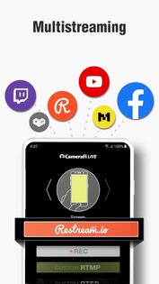 CameraFi Live 1.35.77.0429. Скриншот 6