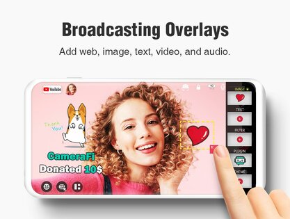 CameraFi Live 1.35.77.0429. Скриншот 14