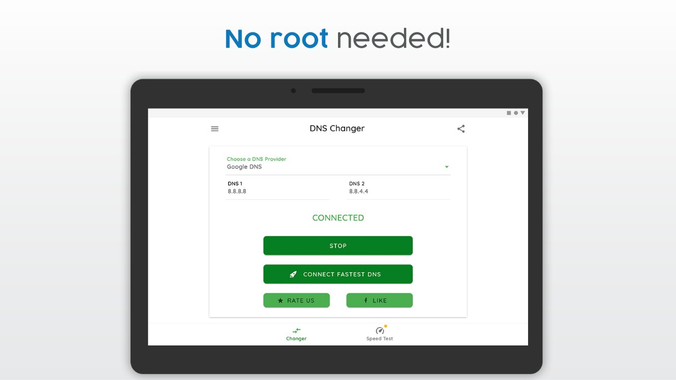 Скачать DNS Changer 1323-3r для Android