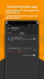 Coinomi 1.4.1. Скриншот 5