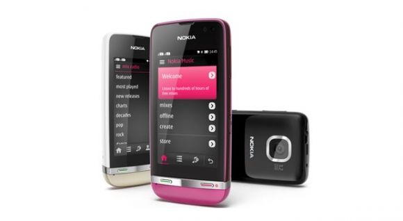 Устройства Nokia Asha получат бесплатный сервис Music c Mix Radio