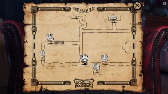 Deathtrap Dungeon: The Interactive Video Adventure 1.0. Скриншот 4