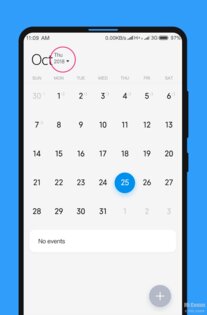 Xiaomi Календарь 15.1.0. Скриншот 2