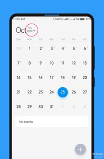 Xiaomi Календарь 16.3.0. Скриншот 2