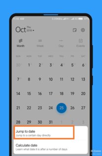 Xiaomi Календарь 16.3.0. Скриншот 1